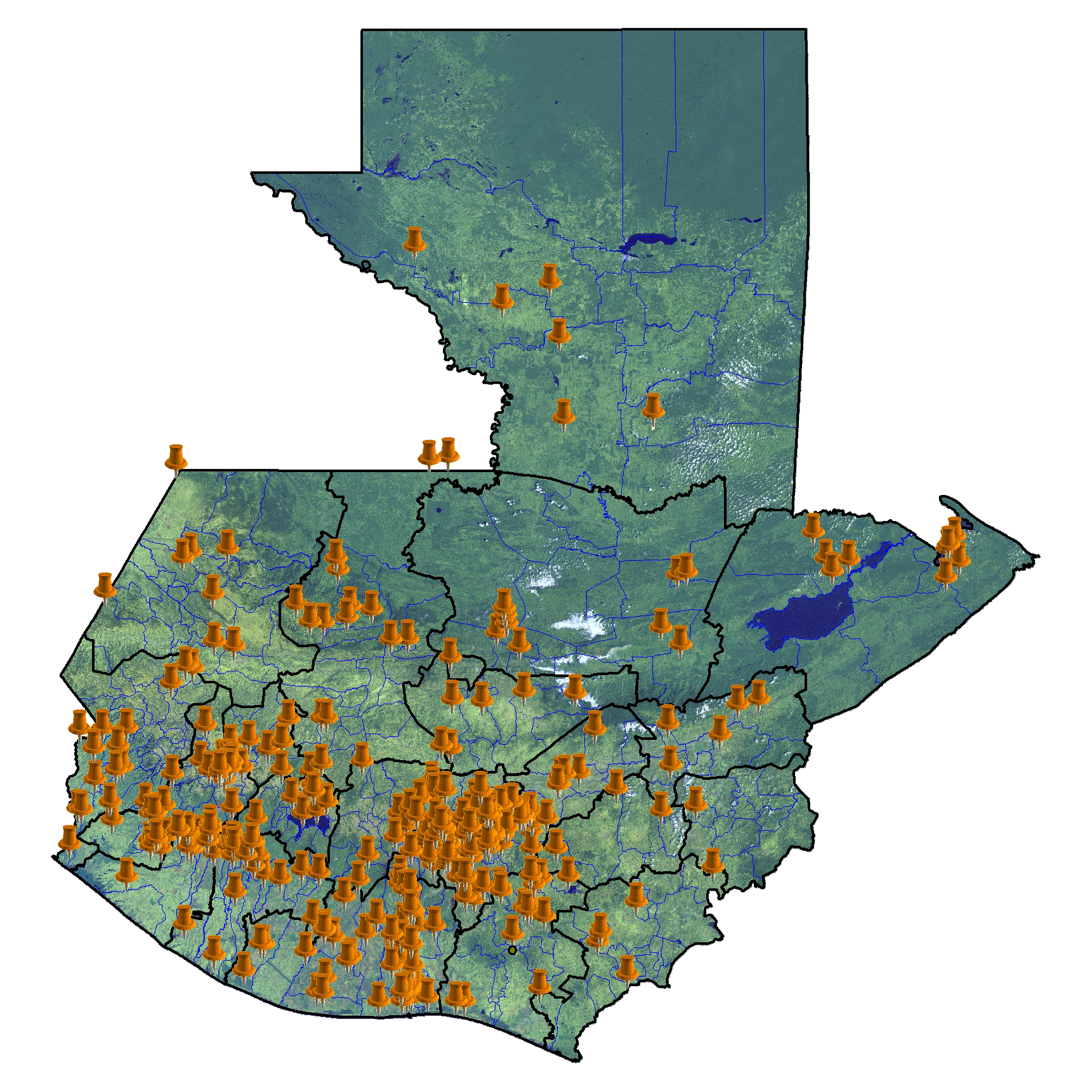 Mapa trabajos realizados MAR_25